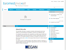 Tablet Screenshot of biomedinvo4all.com